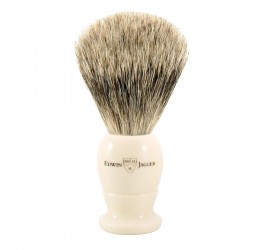 Edwin Jagger Ivory Shaving Brush (Best Badger)