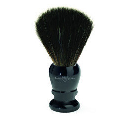 Edwin Jagger Imitation Ebony Shaving Brush (Black Synthetic)