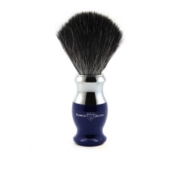 Edwin Jagger 37 Range Shaving Brush Dark Blue (Black Synthetic) - main
