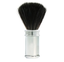 Edwin Jagger Chrome Shaving Brush (Black Synthetic)