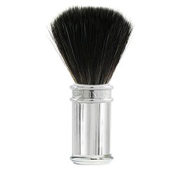 Edwin Jagger Chrome Lined Shaving Brush (Black Synthetic)