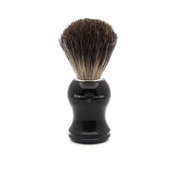 Edwin Jagger 81P36 Imitation Ebony Shaving Brush (Pure Bager) 