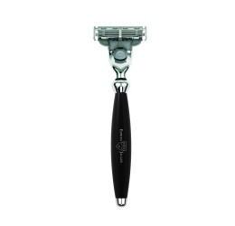 Edwin Jagger Bulbous Black Mach3 Razor