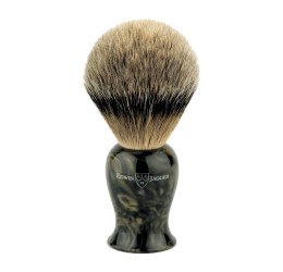 Edwin Jagger Plaza Imitation Black Marble Best Badger Shaving Brush
