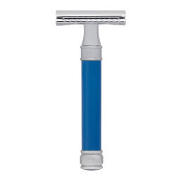 Edwin Jagger DE83 Blue DE Safety Razor (Closed Comb)