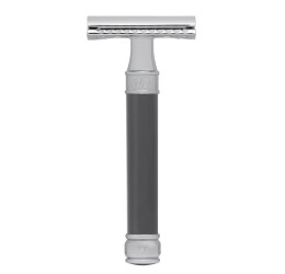 Edwin Jagger DE85 Grey DE Safety Razor (Closed Comb)