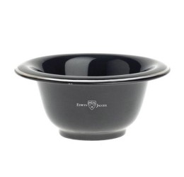 Edwin Jagger Porcelain Black Shaving Bowl