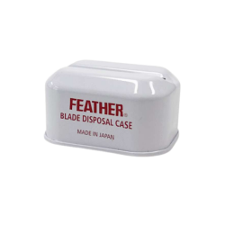Feather Blade Disposal Case/Tin