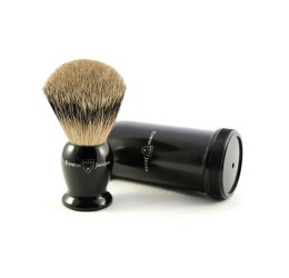 Edwin Jagger Best Badger Travel Shaving Brush (Ebony)