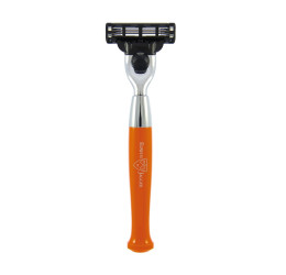 Edwin Jagger Orange Mach3 Razor