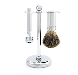 Edwin Jagger 3pc Chrome Set (DE)