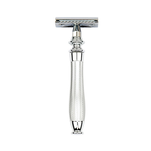Edwin Jagger Chatsworth Barley DE Safety Razor + Free Feather Blades
