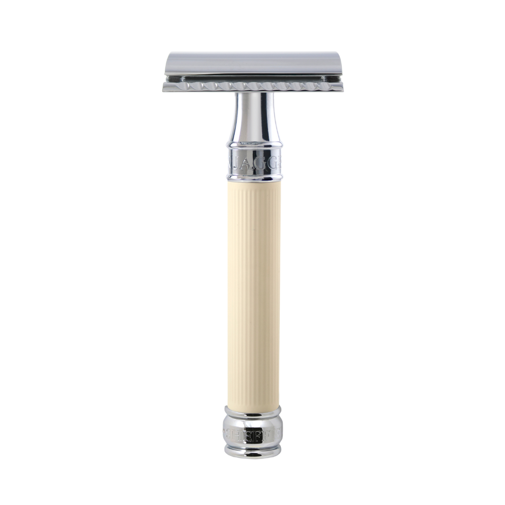 Edwin Jagger DE87 Double Edge Safety Razor Rubber Coated Imitation