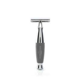 Edwin Jagger Grey & Chrome DE Safety Razor