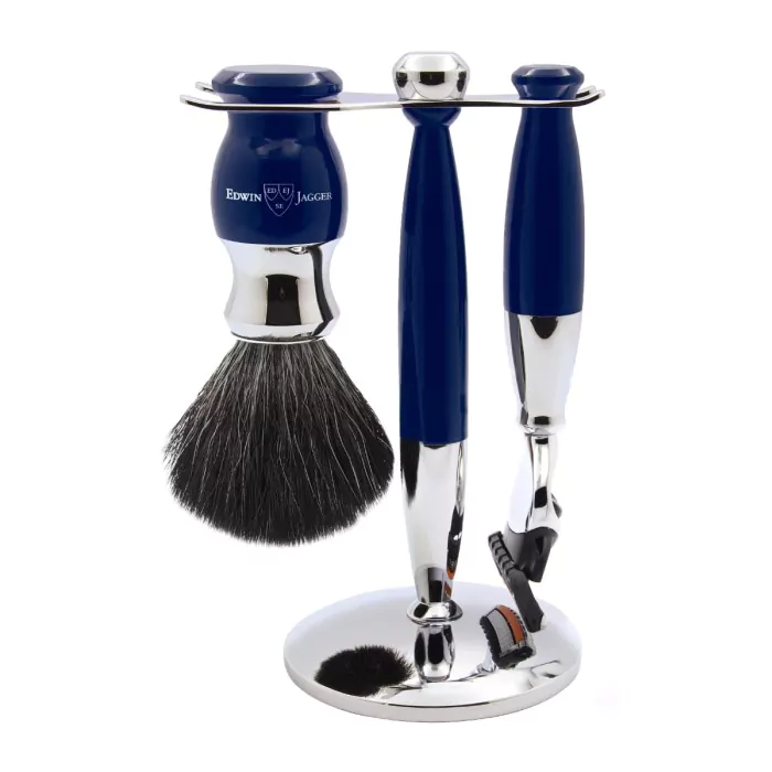 Edwin Jagger 37 Range 3pc GilletteÂ® FusionÂ® Razor Shaving Set