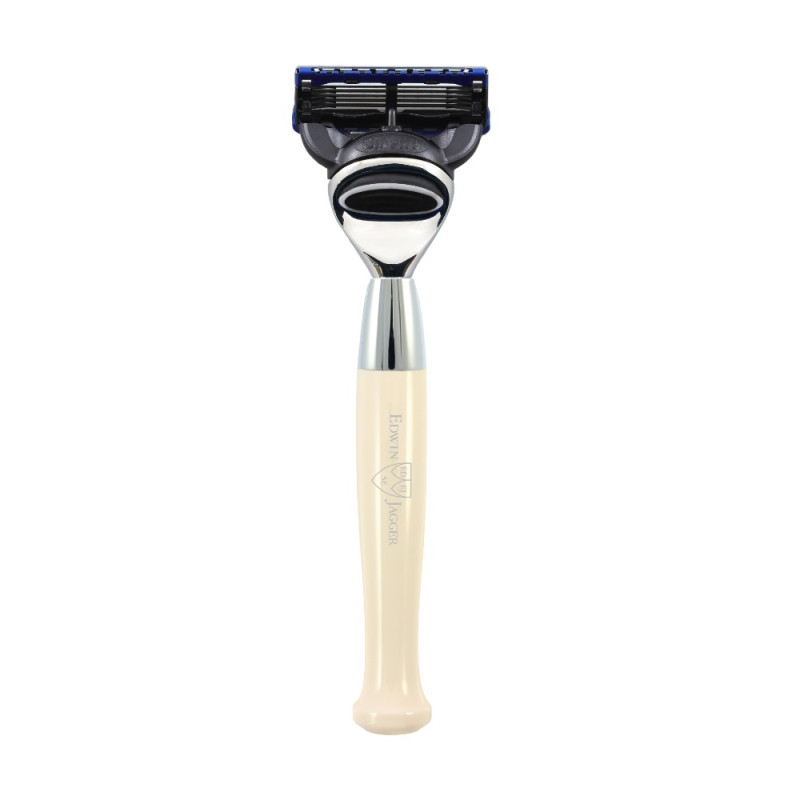 Edwin Jagger Chatsworth Double Edge Safety Razor Imitation Ivory