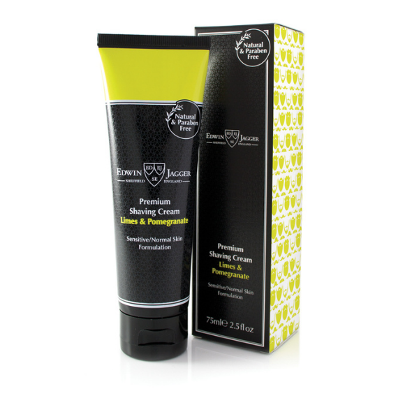 Edwin Jagger Limes & Pomegranate Shaving Cream 75ml Tube