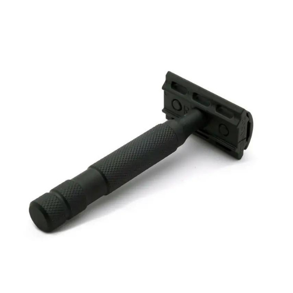 Rockwell 6S Adjustable Stainless Steel Safety Razor In Matte Black